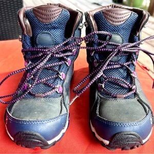 Oboz Womens Size 7.5 Sapphire Mid B-Dry Waterproof Hiking Boots Shoes #372